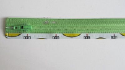 Reißverschluss - 18 cm - lind