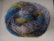 GALAXY - 50 g - senf blau türkis Farbverlauf