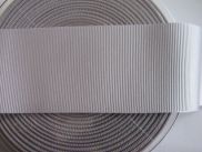 1,40 m Ripsband - 40 mm - silver