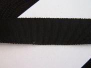 Ripsband - Viskose  - Sägekante - 40 mm - schwarz