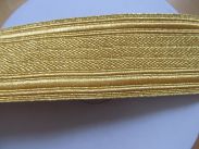 Galon Band - Tresse - 50 mm - gold