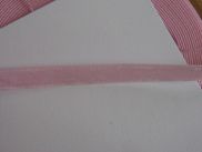 1,25 m Samtband - Nylvalour - 9 mm - baby pink